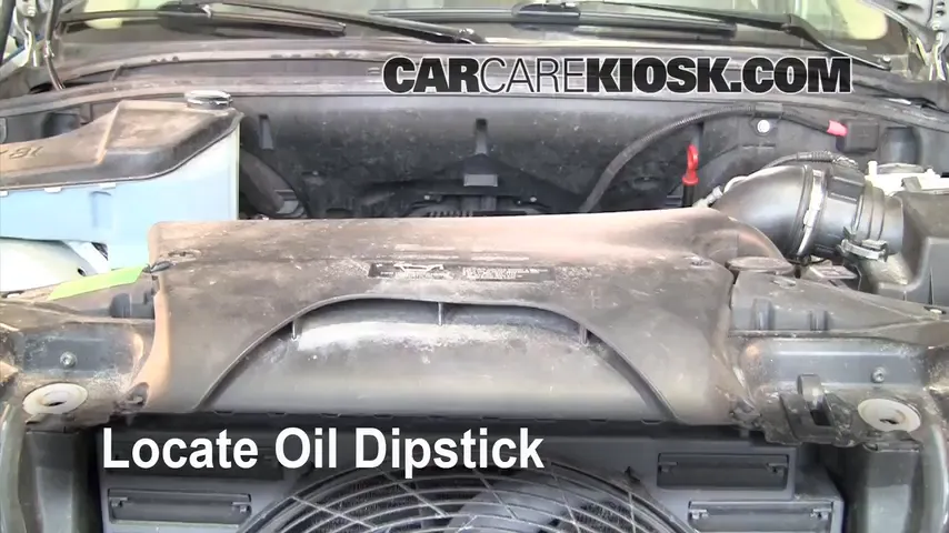 2001 BMW X5 3.0i 3.0L 6 Cyl. Oil Check Oil Level